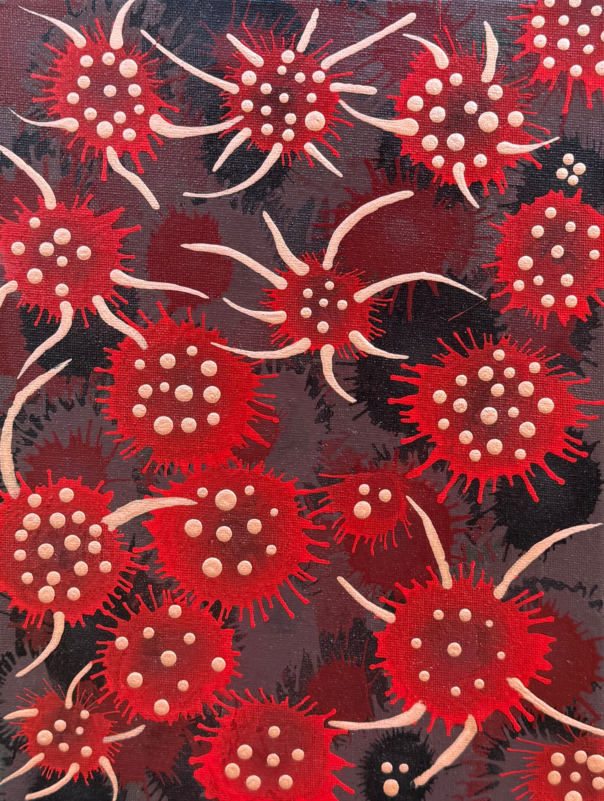 Bark & Blood - Canvas Print A3