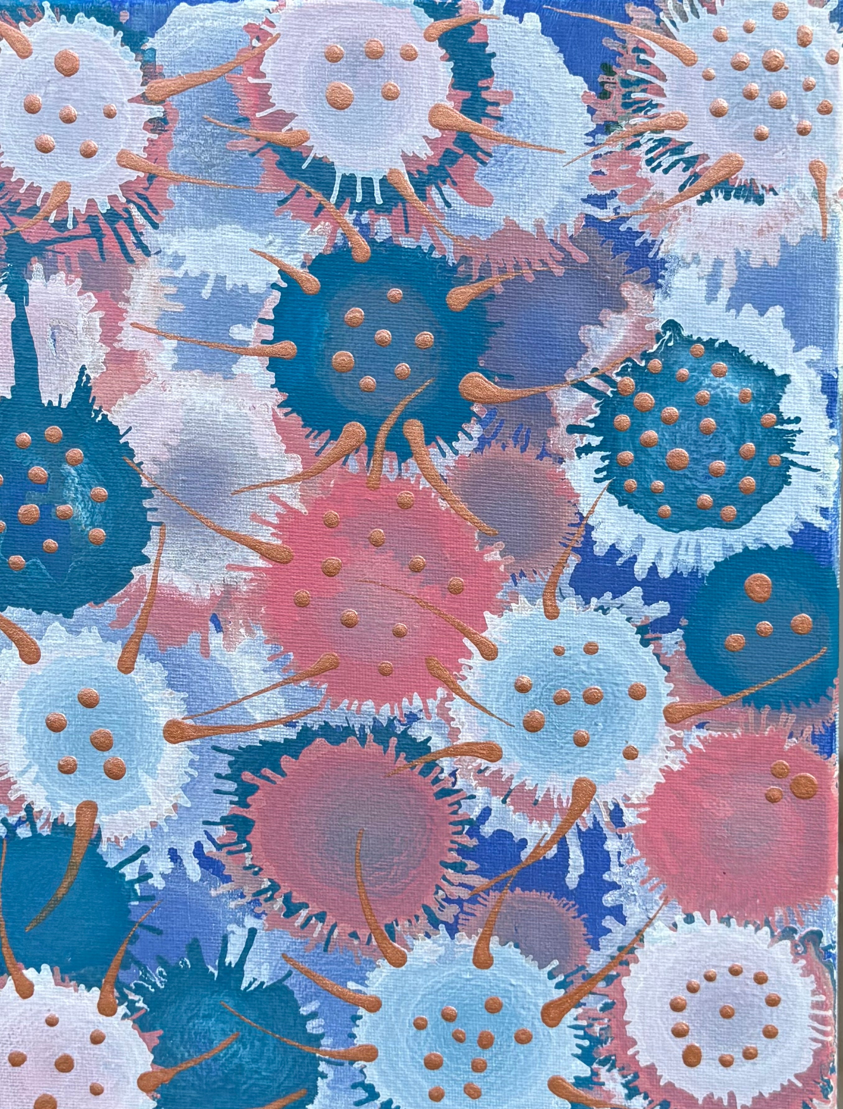 Salt Water Heart - Canvas Print A3